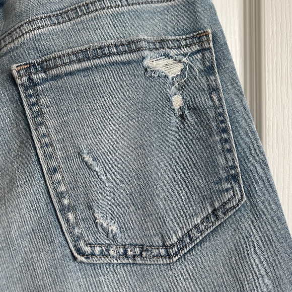 Gap denim high rise shorts sz 4 / 27 - Picture 3 of 4